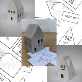 JUEGO 3 PLANTILLAS: CASA #1 + CASA #2 + CASA #3